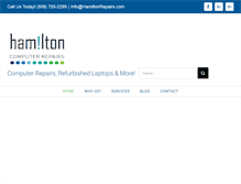 Tablet Screenshot of hamiltonrepairs.com